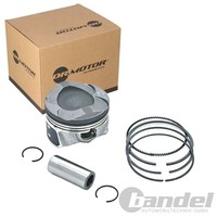 Dr.Motor Kolben + Kolbenringe Passend FüR Ford 1.0 Ecoboost Fiesta Focus Mondeo