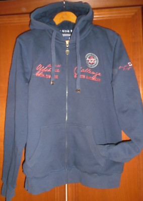 BASEFIELD warme Sweat-Jacken Teddy-Fell Reißverschluss, Taschen, Größe 50, M