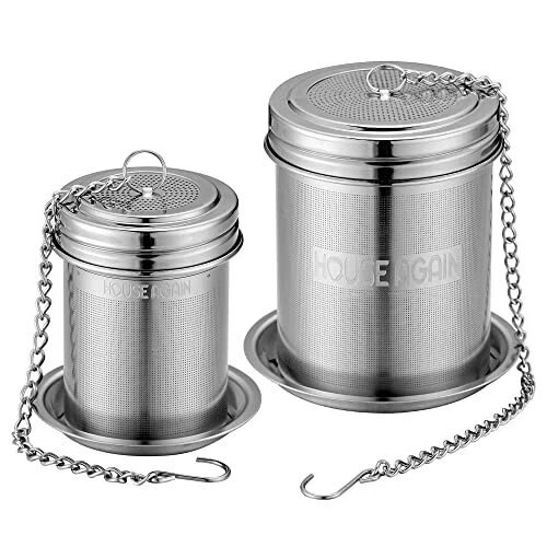 Paquete de 2 infusores de té de acero inoxidable para té suelto