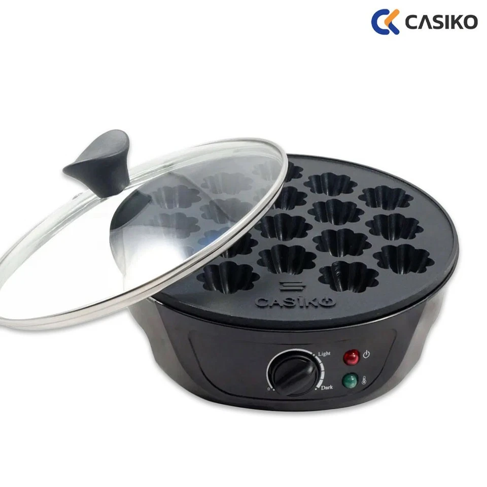 Thai Coconut Milk Rice Pancakes Electric Oven Dessert Maker Mold - Khanom Khrok - Image 4 of 4