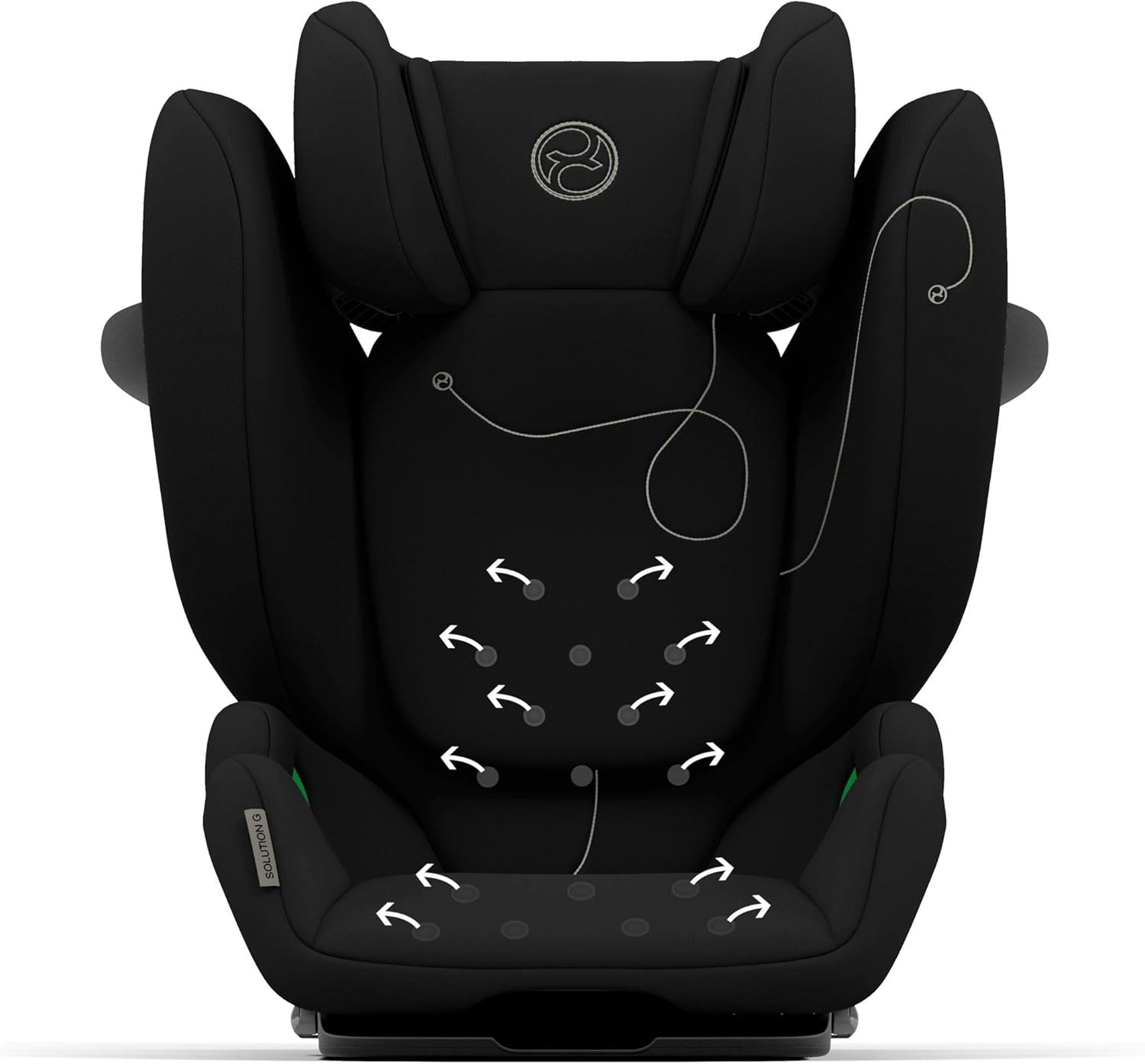 Gold Seggiolino Auto per Bambini Solution G I-Fix, per Auto Con E Senza ISOFIX, foto 5