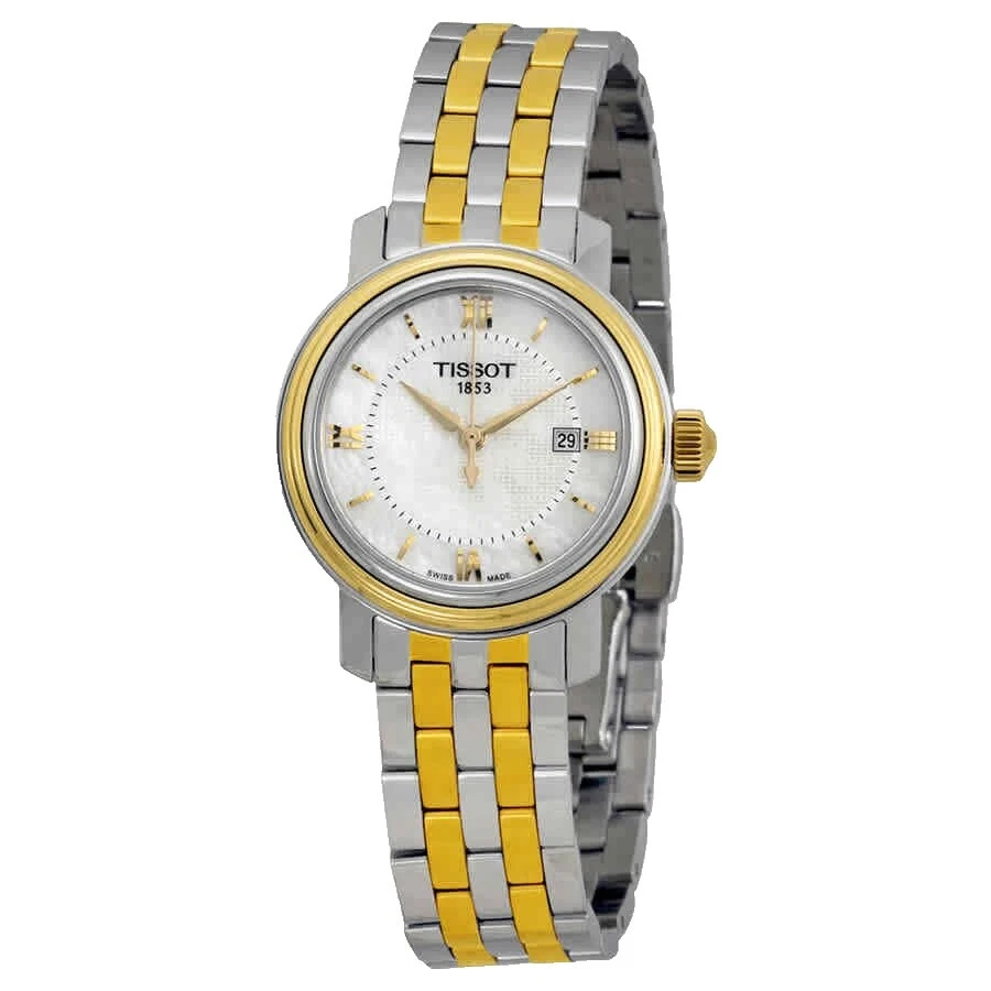 Tissot Bridgeport Stainless Steel Band Wristwatches