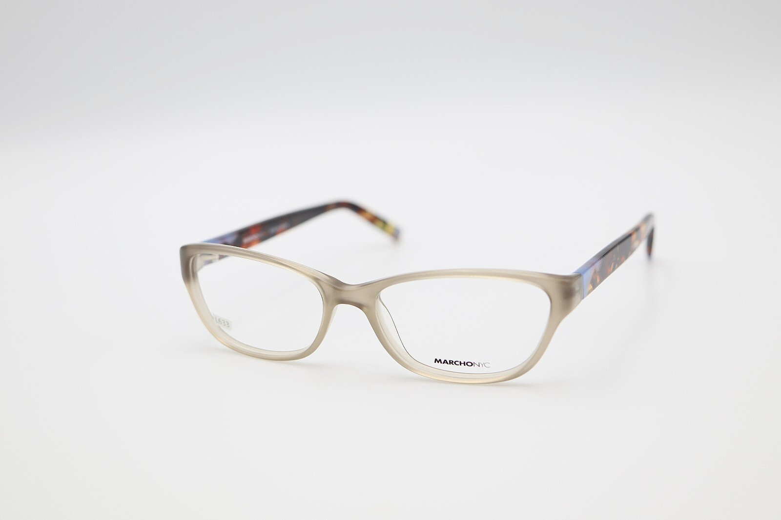 MARCHON NYC MONROE 434 Gray/Havana 51-16-135 Eyeglass Frames SMALL L633