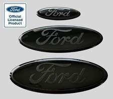 Ford Fiesta Mk7 2009-2012    Gel Badge Overlays  Set of 3