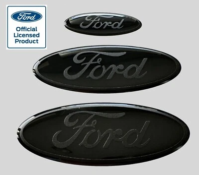 Ford Fiesta 2013-2022 Gel Badge Overlays Set of 3