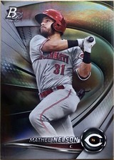 2022 Bowman Platinum #TOP-100 Matheu Nelson Top Prospects Cincinnati Reds