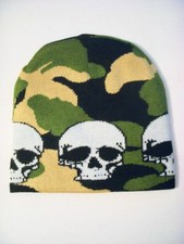 NIGHTMARE BEFORE CHRISTMAS UNISEX BEANIE HAT 7 1/4" TWO LAYER