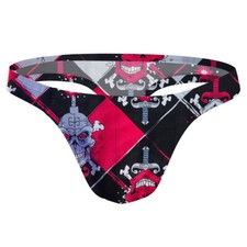 Sexy Tanga ADANNU Para Hombre Cintura Baja Juvenil Transpirable Levantamiento de Cadera Ropa Interior Calzoncillos