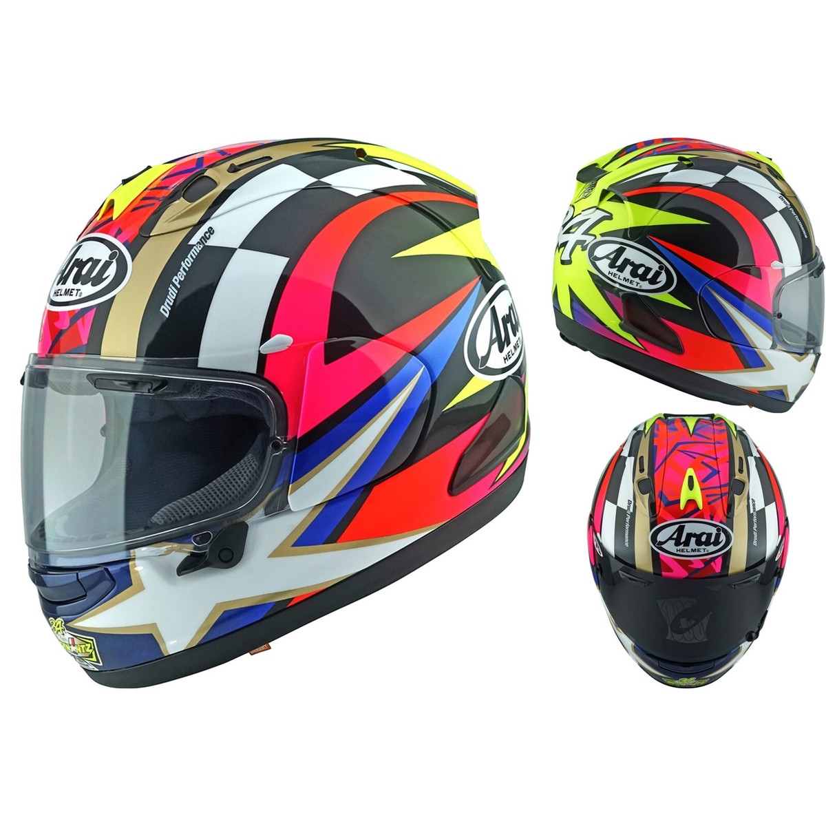 Arai RX-7V Evo Schwantz 30 - Motorrad Helm Integralhelm mit