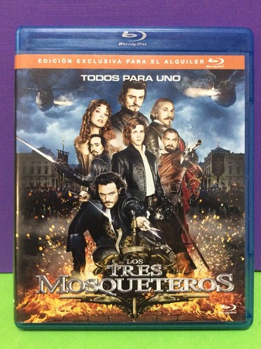 LOS TRE MOSQUETEROS - BLU RAY- USADO GARANTIZADO