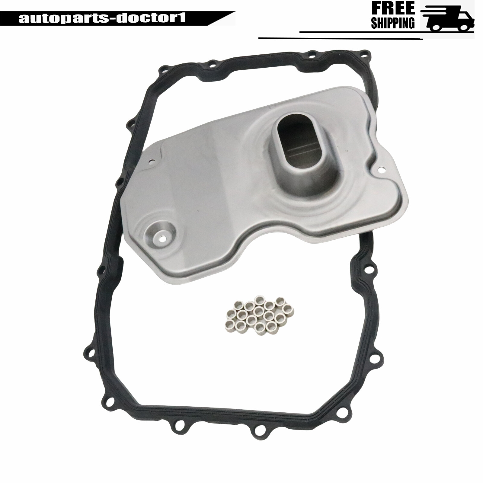 For Audi Q7 VW Touareg Porsche Cayenne Auto Trans Filter & Oil Pan Gasket Kit US