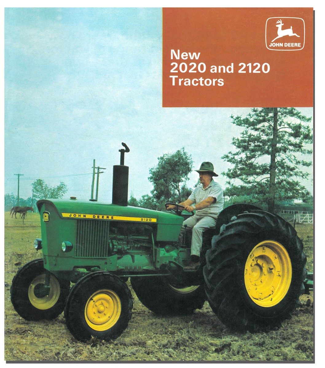 John Deere 2020 2120 Tractor Brochure 1967 to 1972 | eBay