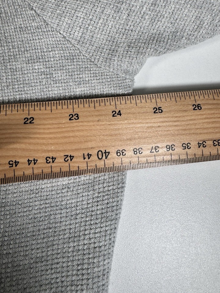 Next Mens Long Sleeved Solid Jumper Size XL Grey eBay