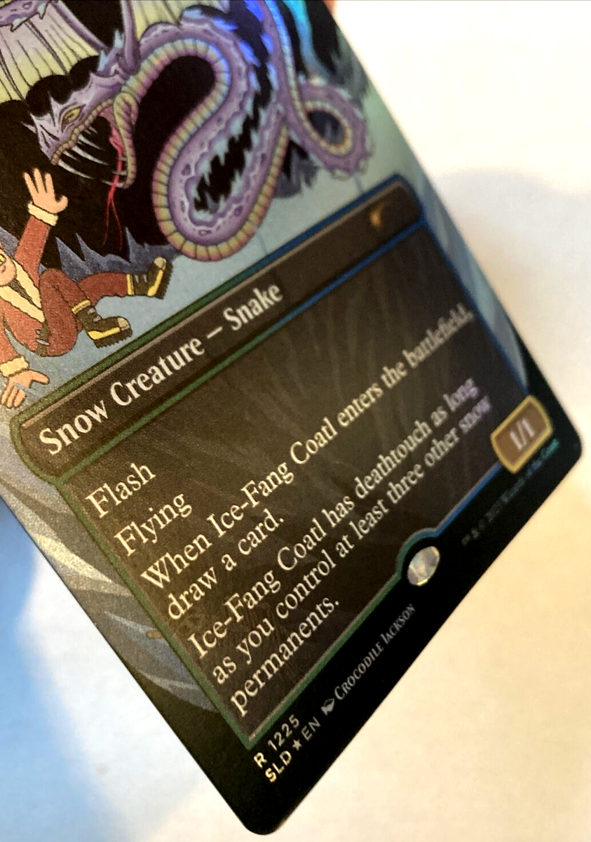 MTG Ice-Fang Coatl FOIL Secret Lair Drop 1225 NM | eBay