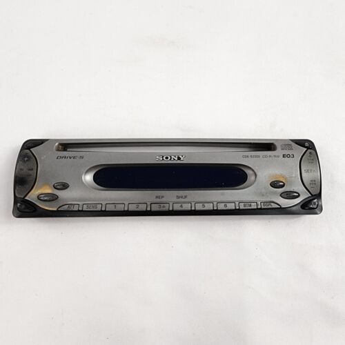 Sony CDX-S2000 Car Stereo Detachable  Faceplate Replacement Face Plate Only - 第 1/8 張圖片