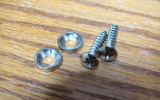 1960-63 Fender Amplifier  Piggyback Cab Leg Stops..............NOS  Reissue Pair