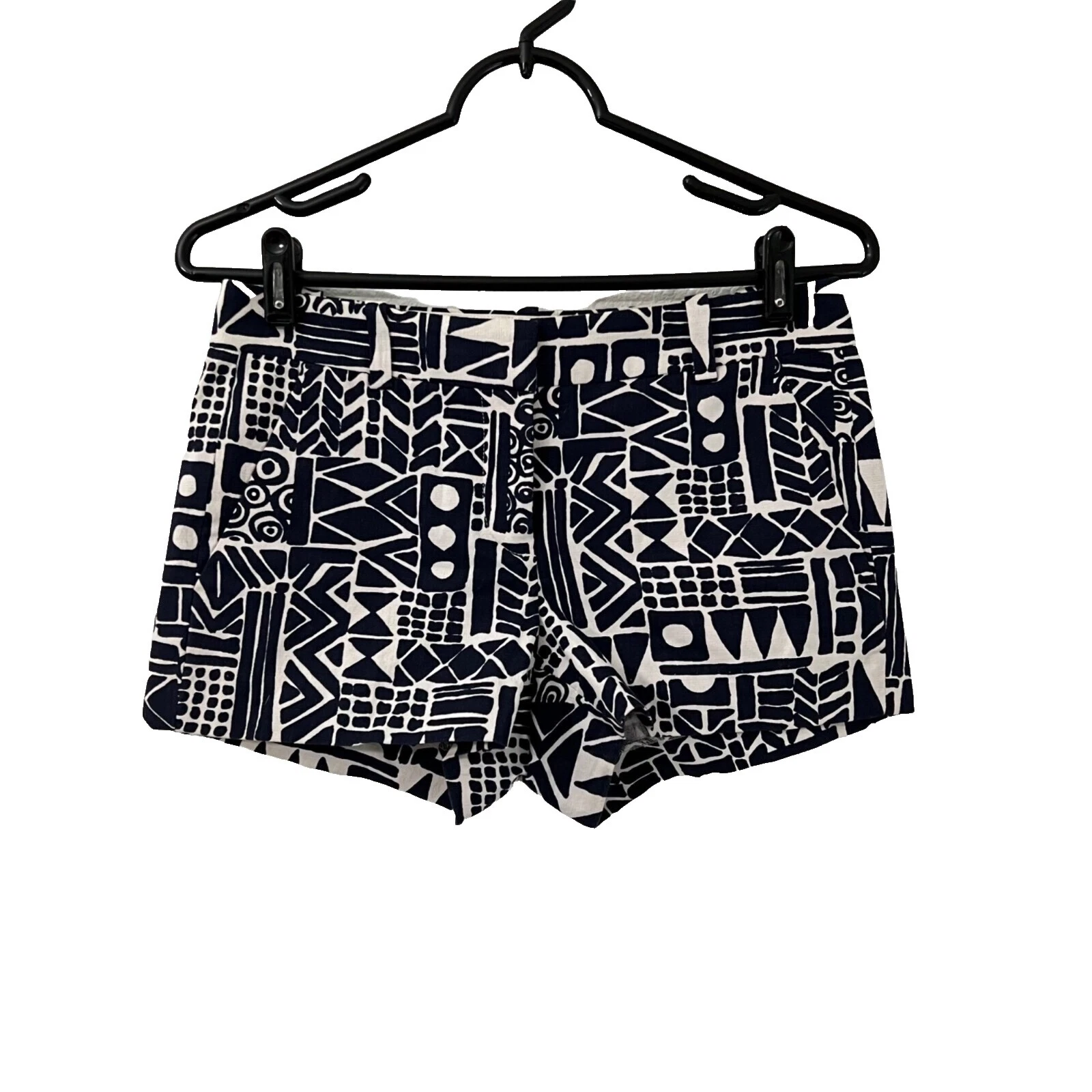 Mujer J.CREW geométrica