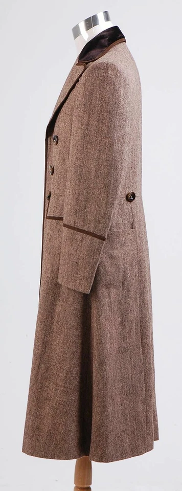 Gabardina Larga Who is Doctor Dr. Crudo Marrón S-XXXL Uniforme Disfraz Juegos con disfraces Foto 4 de 4