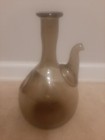 Vintage /Antique Mid Century Modern Eleven Inch Smoky Glass Pitcher — photo 3