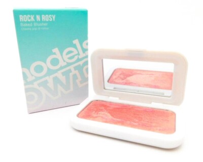 Models Own Rock N Rosy Baked Blusher, Sugar Pop Matte 02,  .07oz