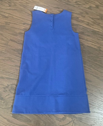 Girls Gymboree Blue Shift A Line Sleeveless Dress Embroidery Sz 10 - Picture 5 of 5