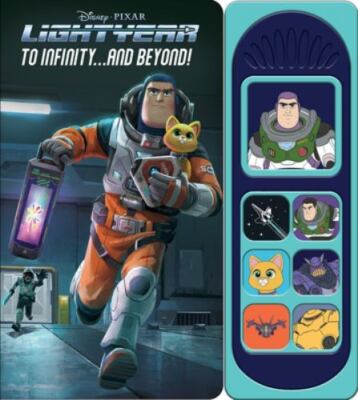 Disney Pixar Lightyear - To Infinity  and Beyond! Interactive Sound Book NEW