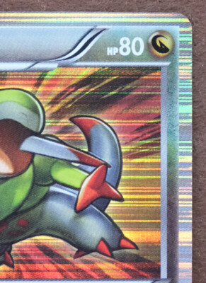 Fraxure Holo 1st Edition 015/020 DS 2012 Rare Nintendo