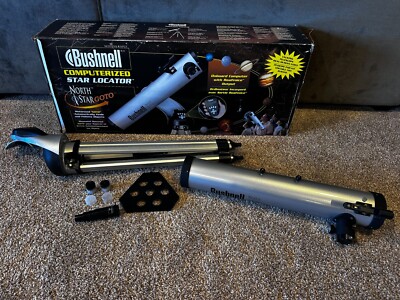 Bushnell North Star Motorized Object Tracking Telescope w/ Voice, 78-8846, 