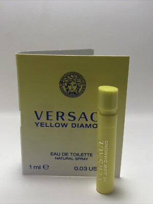 Versace - Yellow Diamond - EDT Women Perfume Sample Spray Vial 0.03oz/1mL - NEW