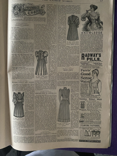 Lot Of (3) 1893 Ladies World Magazine - Picture 10 of 16