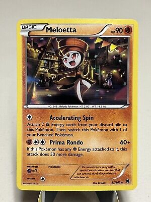 Pokemon – Meloetta (85/162) – XY BREAKthrough – Holo : :  Brinquedos e Jogos