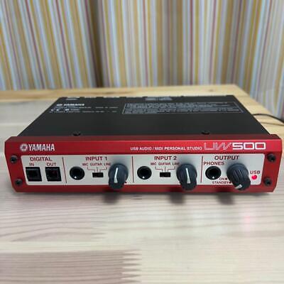 YAMAHA UW500 USB Audio Midi Personal Studio Interface Recording Equipment |  eBay