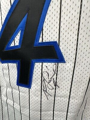 Champion X Orlando Magic Rony Seikaly #4 Gameworn Signed