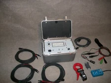 VERY NICE AVO BIDDLE MULTI-AMP BATTERY GROUND FAULT LOCATOR KIT 835140 LOADED