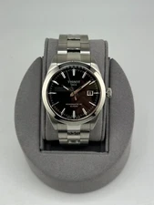 Tissot Gentleman T127.407.11.051.00 Powermatic 40MM Black Dial Watch New + Boxed