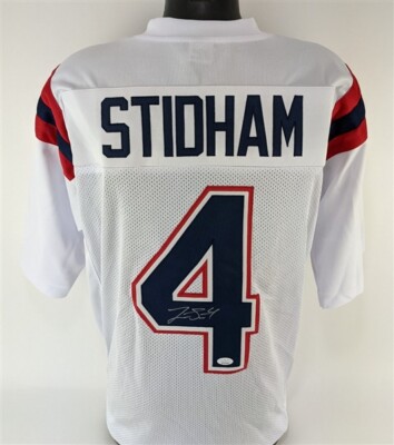 Jarrett Stidham Signed New England Patriots Jersey (JSA COA) 2019