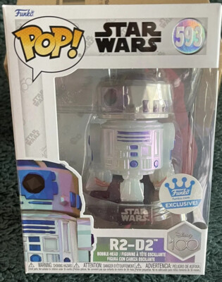 Funko POP! Star Wars – R2-D2 Facet #593 – Exclusivité Funko Store + Protège-Boîte Inclus