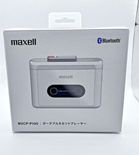 Brand New Maxell MXCP-P100 Bluetooth Portable Cassette Player MXCP-P100WH White