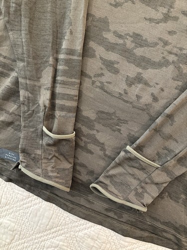 Nike Therma Fit ADV Running Division haut manches longues homme XL camouflage chemise gym neuf avec étiquette - Photo 6/15