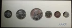 Canada 1957 Mint Proof Like Set In Cardboard, No Pliofilm, A Few Cameos (PLBX)