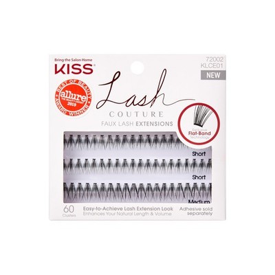 Lash Couture Faux Mink Lash Extensions, Style 'Venus', Exclusive Flat-Band Te...