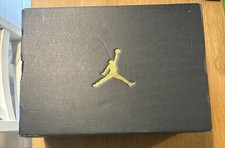 Jordan Shoe Box Black And Gold With Sticker (Box & Sticker Only)