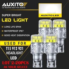 2-20 5000LM T15 W16W 912 921 LED Backup Reverse Light Lamp Xenon White 6500K BRS