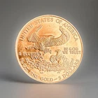 1986 1/10 OZ AMERICAN EAGLE $5.00 GOLD COIN - INAUGURAL YEAR WITH ROMAN NUMERALS
