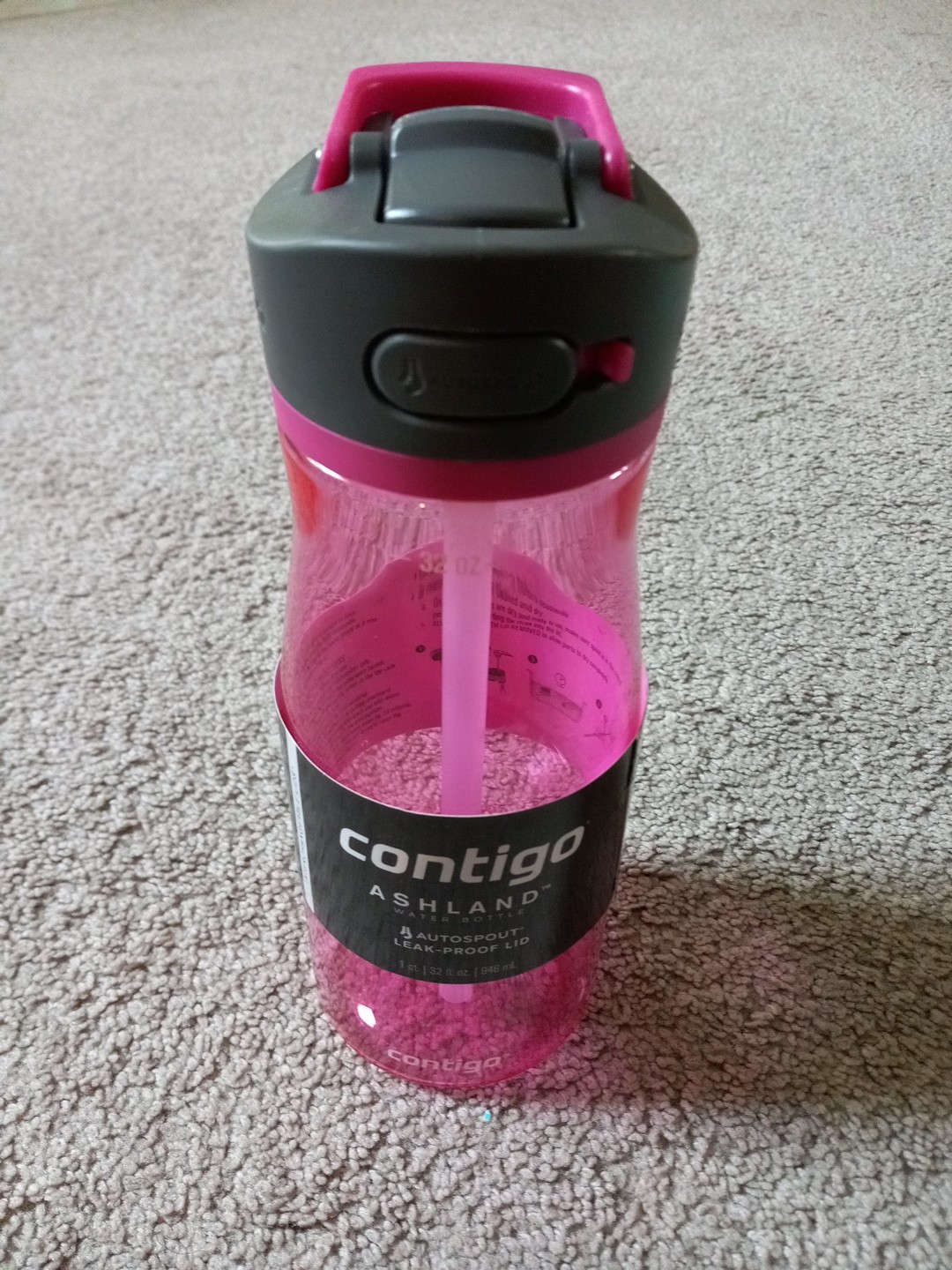 Pink Autospout Leak-proof Lid