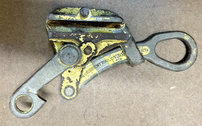 Vintage Crescent Tool Co. No. 384 Cable Wire Grip Puller   7,500 lb Capacity