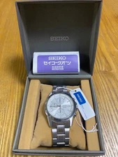 SEIKO Chronograph SND363PC Silver Men's Watch New w/Box from JP