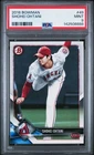 2018 Bowman #49 SHOHEI OHTANI RC - Los Angeles Angels / Dodgers - PSA 9 Mint