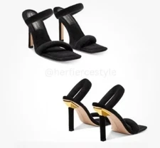 Good American - Terry Cloth- Slide On Heel- Square Toe-Sz 11- Ret $198 - NEW