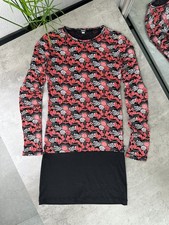 Versace Jeans Couture Floral Mini Dress Women`s Size S